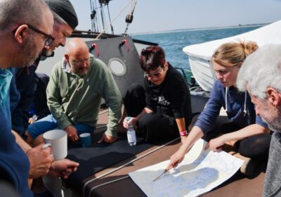 Actief meezeilen en navigeren op zeilschip Engelina