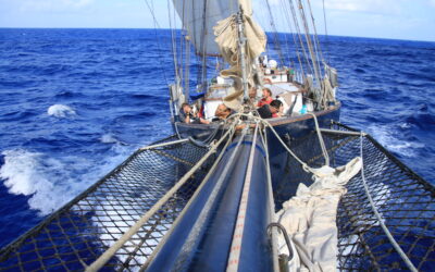 Atlantische oversteek met een tall ship