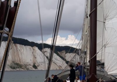 Zeilvakantie met krijtrotsen van Rugen