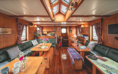 Salon van de Blue Clipper