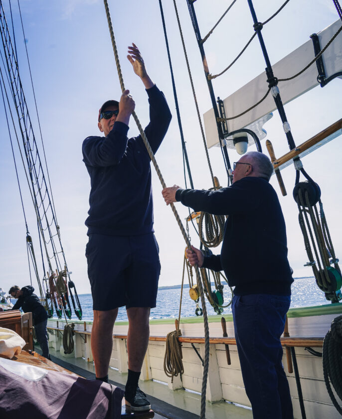 Segeltörn auf der Ostsee mit dem Schoner Aron