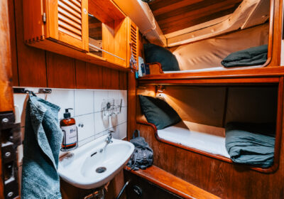 aron-2-persoonshut Zeilvakantie op een traditoneel Deens zeilschip met comfortable hutten