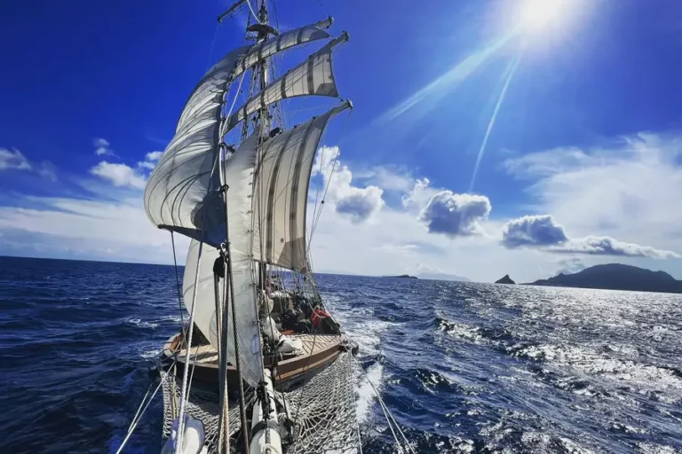 Tallship Florette onder zeil