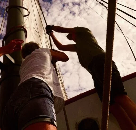 Actief meezeilen met tallship Iris