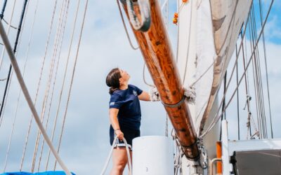 Actief meezeilen op de Blue Clipper