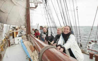 Actief meezeilen op de Morgenster