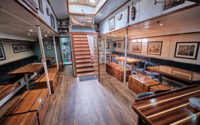 Het dagverblijf op de Morgenster