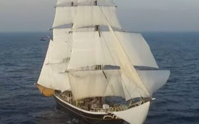 Voltuig zeilen met de Morgenster