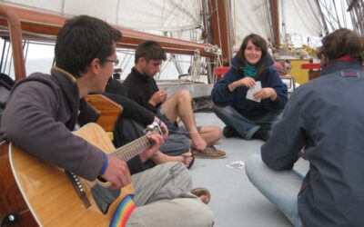 Samen muziek maken op de Morgenster