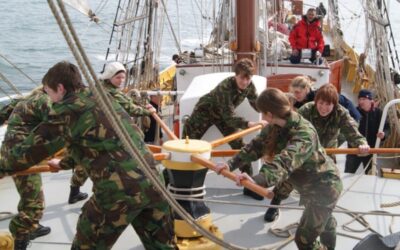 Een sail training reis van de Morgenster