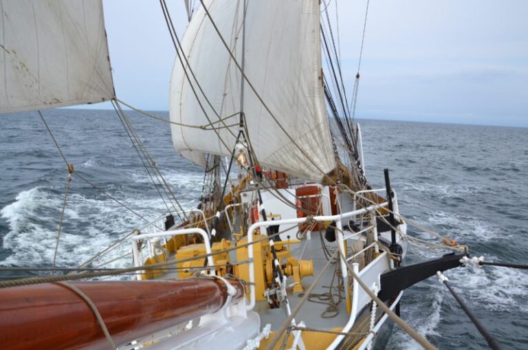 De boegspriet van de Morgenster