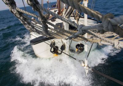 De boeg van de Engelina