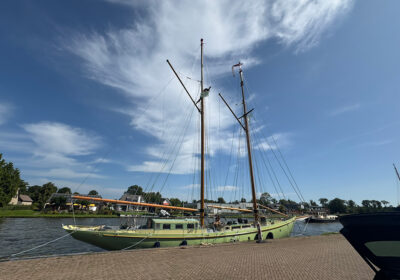 Het nieuwe zeilschip Quadra