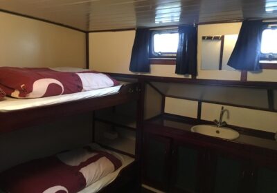 nil-desperandum-hut Een tweepersoonshut van driemaster Nil Desperandum