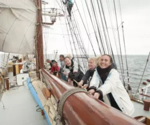 Actief meezeilen op de Morgenster