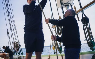 Segeltörn auf der Ostsee mit dem Schoner Aron