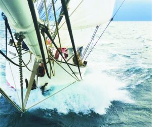 De boeg van de Avontuur