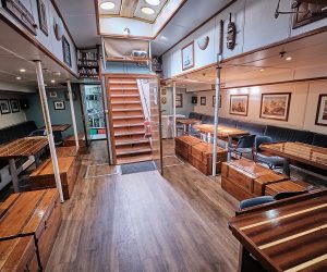 Het dagverblijf op de Morgenster