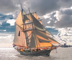 Ocean Sherpa bij Hamburg