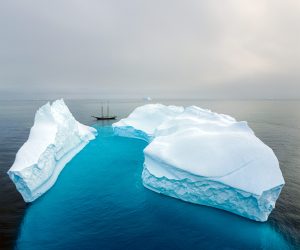 Antarctica zeilen expeditie cruise gletsjers ijszee